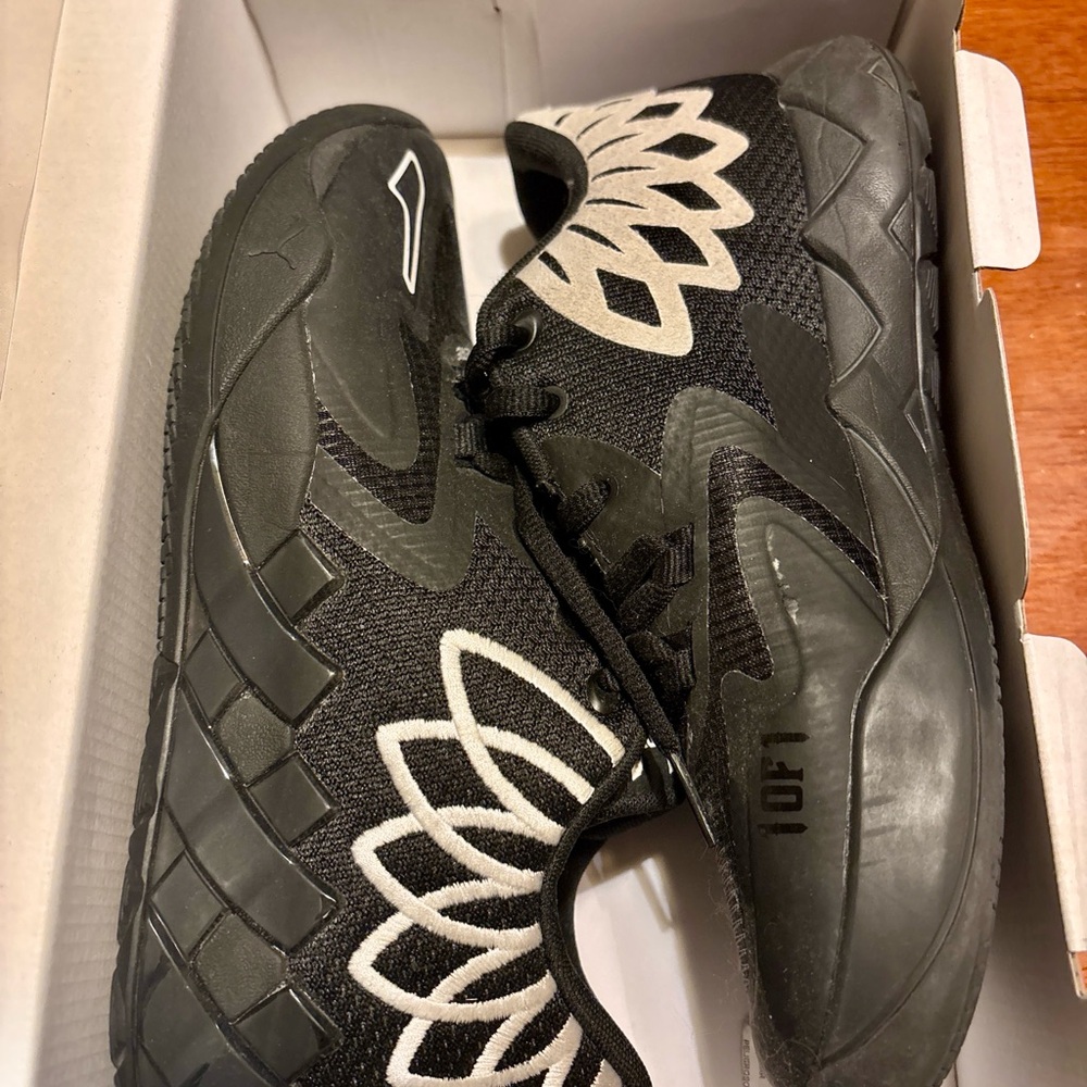 Puma MB1 Lo JR LaMelo Ball Basketball Shoes – Black – Size 7